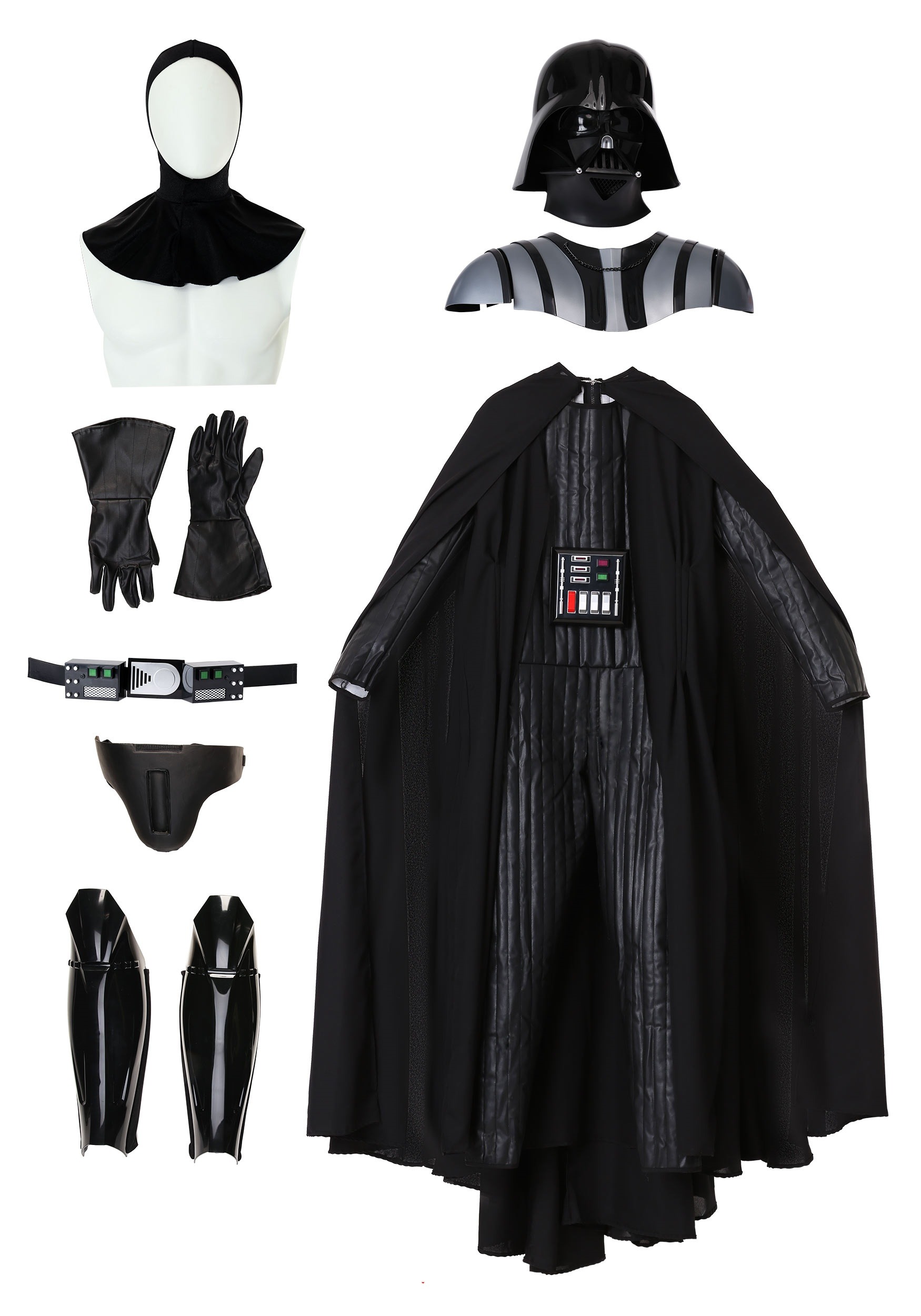 doce alto Cámara Disfraz auténtico de Darth Vader