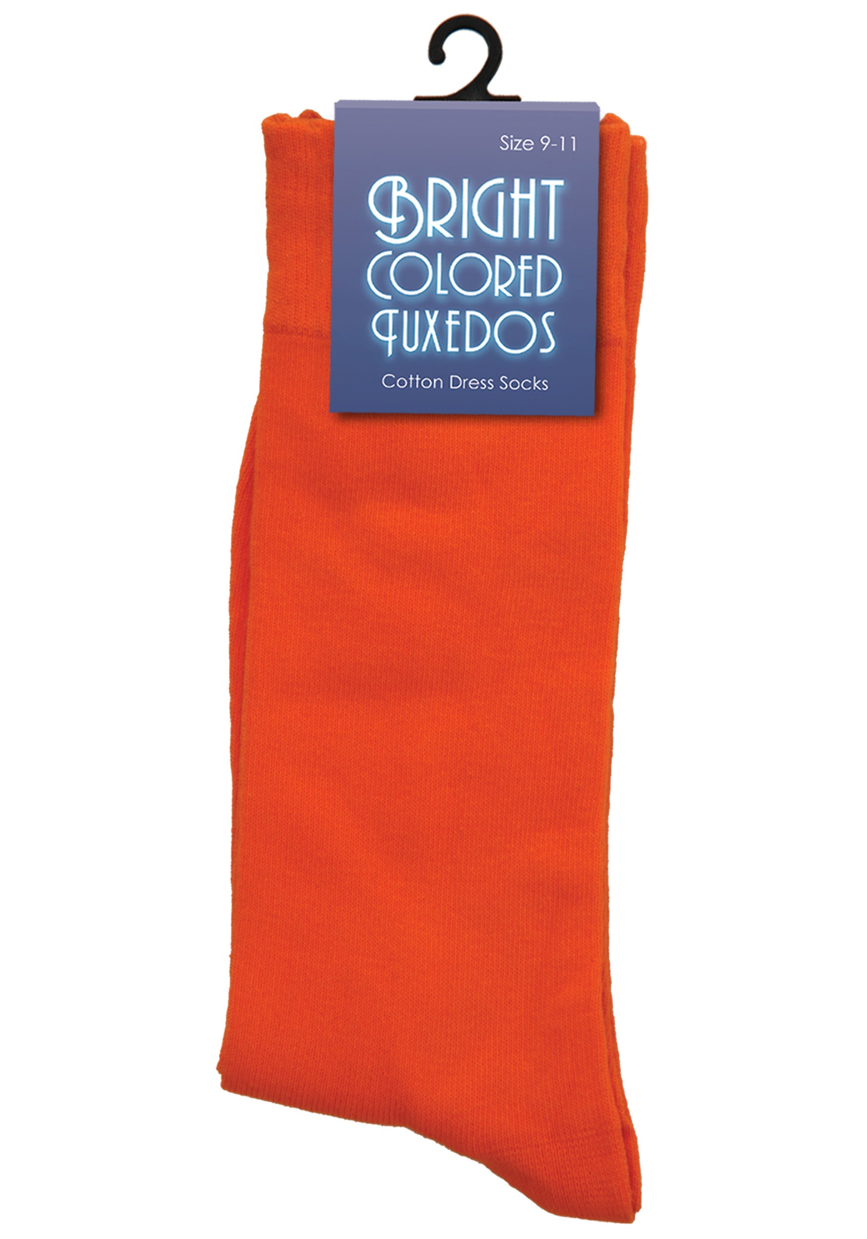 Calcetines de vestir naranja rombos para hombre 8-12, Varios colores