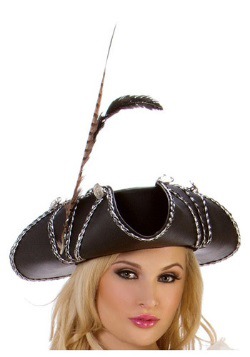 Sombrero pirata rojo
