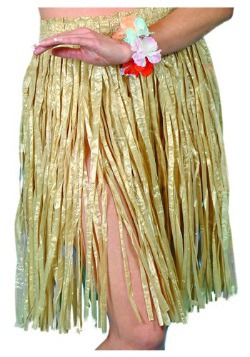 Falda hula hawaiana