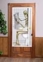 Cubierta para puerta del baño de esqueleto