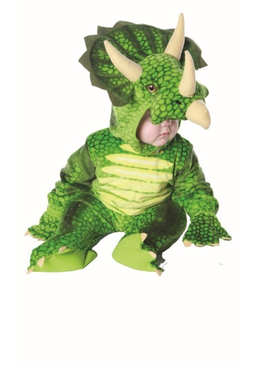 Disfraz de Triceratops para bebé/niño pequeño