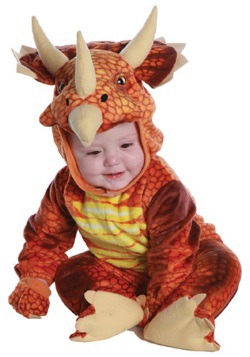 Disfraz de Triceratops para bebé/niño pequeño