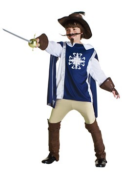 Disfraz infantil de mosquetero