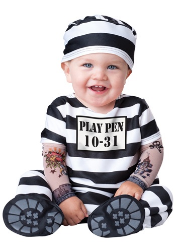 Disfraz preso bebe 1-2 años