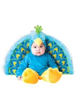 Disfraz de precioso pavo real para bebé