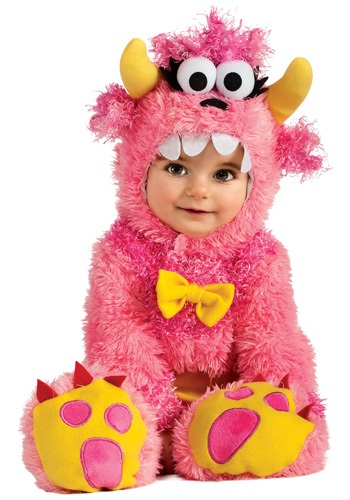 Disfraz de Pinky Winky rosa para bebé