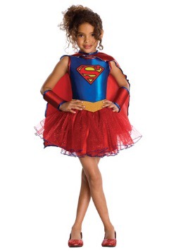 Disfraz de Supergirl con tutú para niños