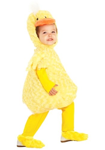 Disfraz de pato amarillo para niños pequeños