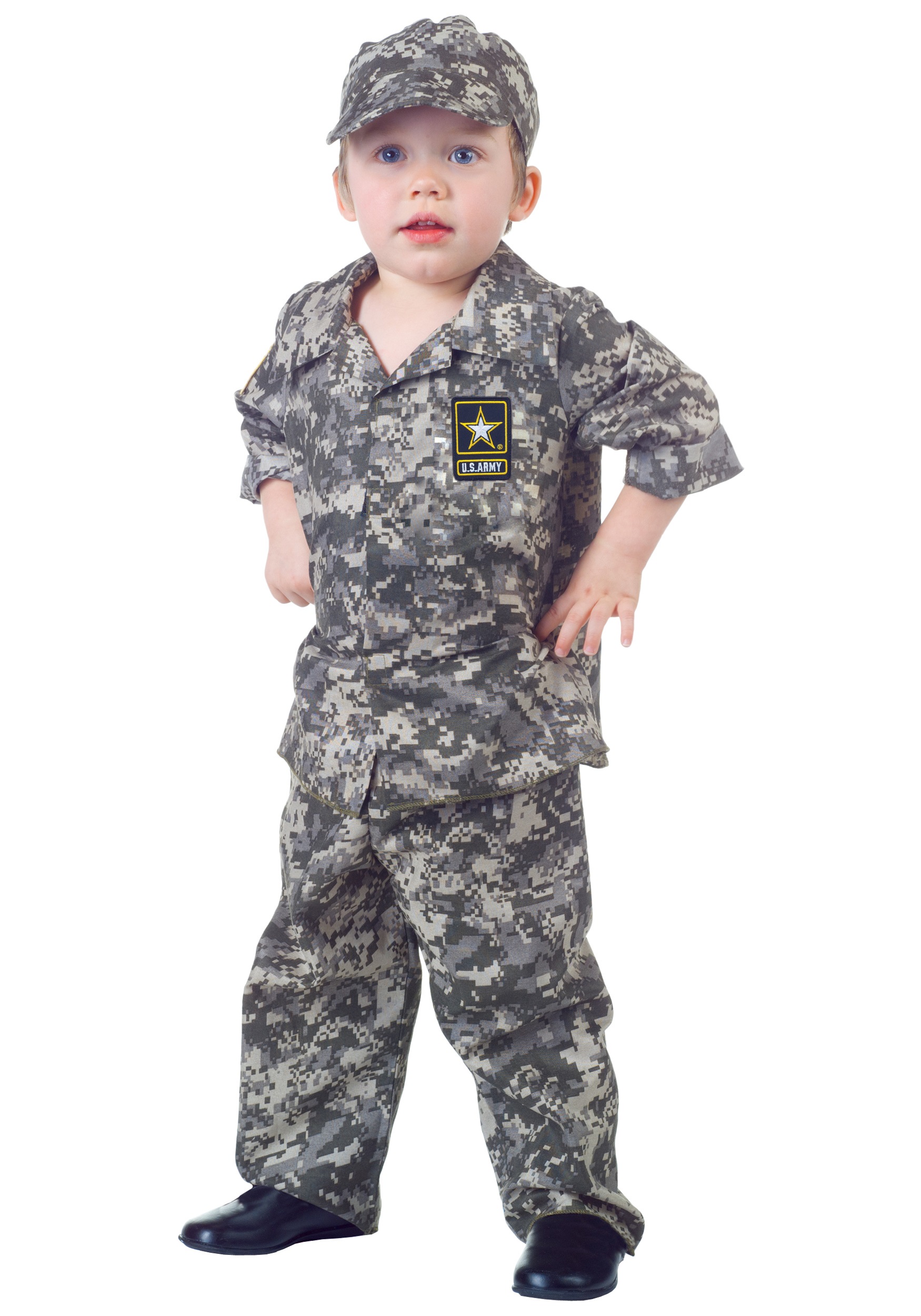 Disfraz de militar para niños pequeños