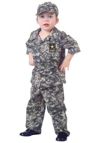 Disfraz de camuflaje militar para niños pequeños