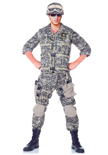 Disfraz Deluxe Army Ranger de los EE. UU. para adolescente