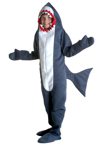 Disfraz infantil de tiburón