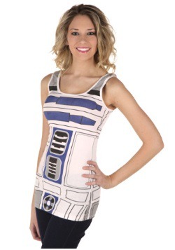 Top sin mangas R2D2 para mujer