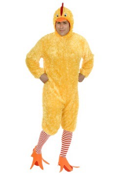 Disfraz de gallina funky talla extra