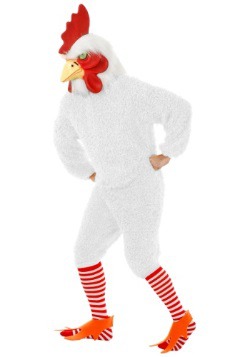 Disfraz de gallo blanco talla extra