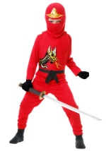 Disfraz infantil rojo Ninja Avengers Serie II