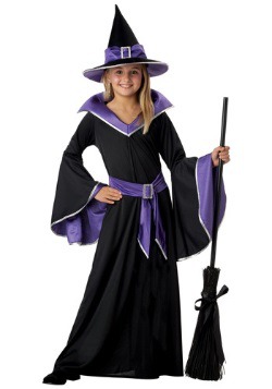 Disfraz de bruja infantil glamorosa