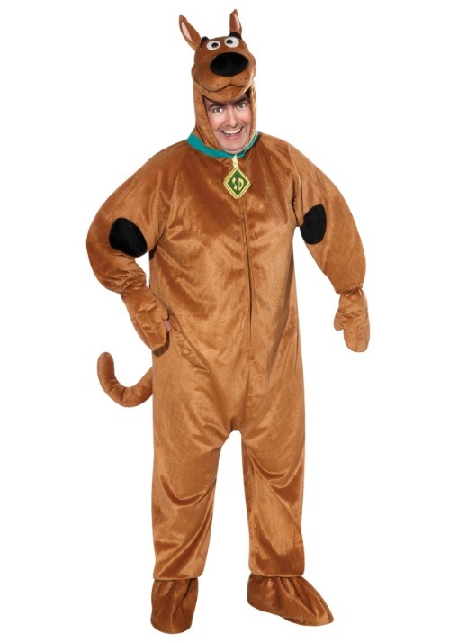 Disfraz de Scooby Doo para adulto talla extra