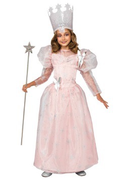 Disfraz de lujo de Glinda, la bruja buena para niños
