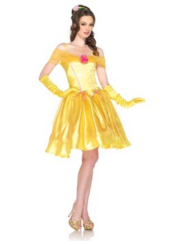 Disfraz de princesa Belle para mujer de Disney