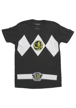 Camiseta de Power Ranger negro