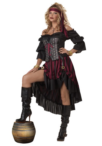 Disfraz de moza pirata