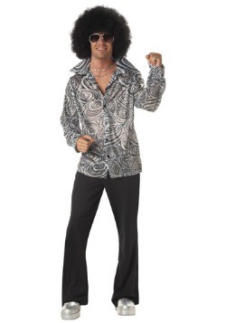 Camisa estilo disco para hombre