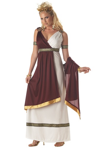 Disfraz de emperatriz romana
