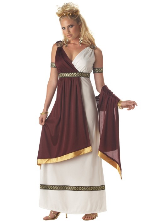 Disfraz de emperatriz romana