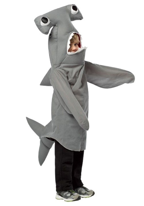Disfraz de tiburón martillo para niños pequeños