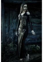 Vestido largo para mujer de esqueleto Bone Appetit