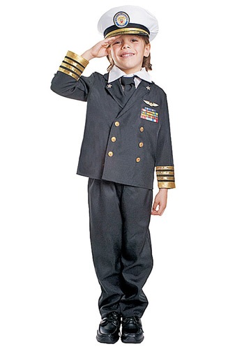 Disfraz de Almirante de la Marina Infantil