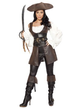 Disfraz de Swashbuckler Deluxe para mujer