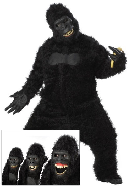 Disfraz de gorila Goin Ape para adulto