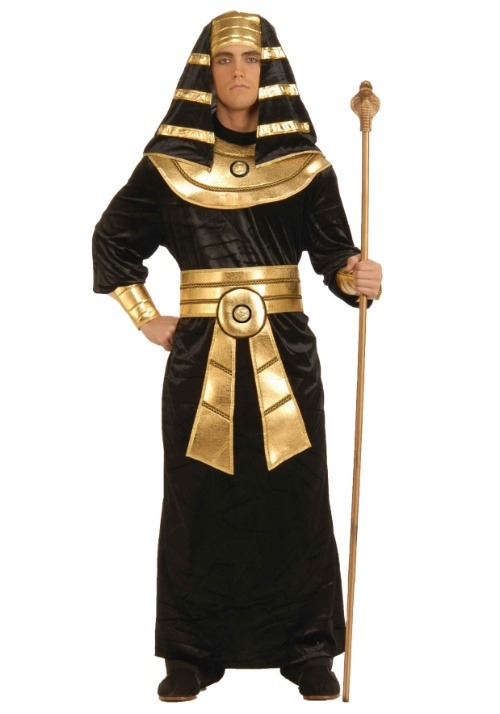 Disfraz de faraón negro para adulto