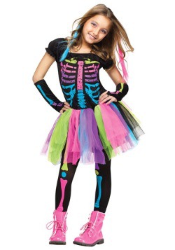 Disfraz Funky Punky Bones para niñas