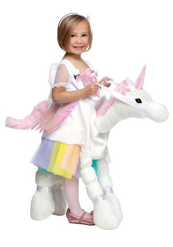 Disfraz de montar un unicornio