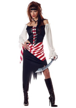 Disfraz de la Bella pirata Ruby para adulto