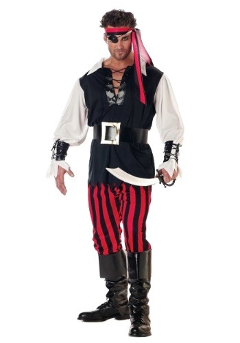 Disfraz de gitana de bandera pirata para mujer
