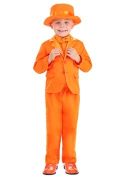 Esmoquin naranja para niños pequeños