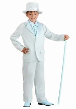 Esmoquin infantil azul