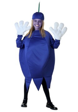 Disfraz de moral azul infantil