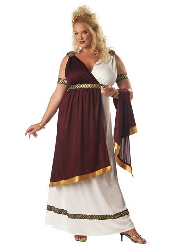 Disfraz Emperatriz romana talla extra
