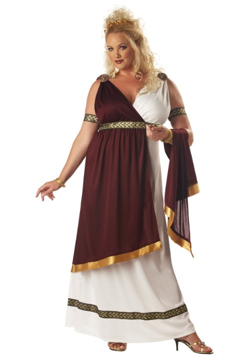 Disfraz Emperatriz romana talla extra