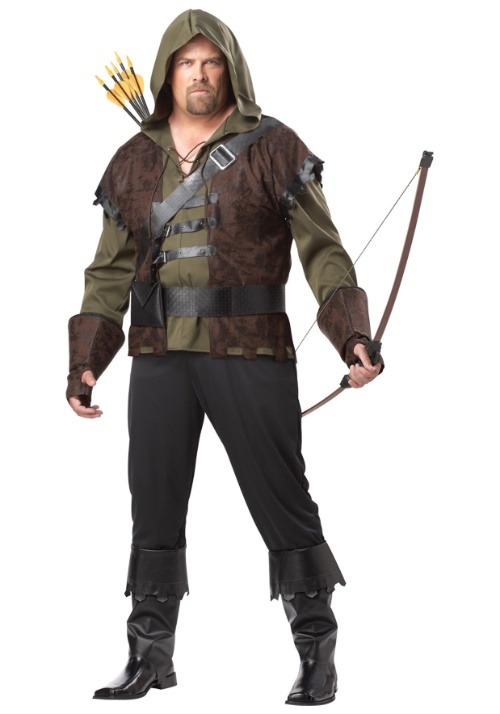 Disfraz de Robin Hood talla extra