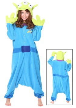 Frente de disfraz de pijama alienígena