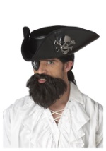 Barba de pirata capitán