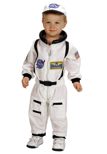 Disfraz de astronauta para niños pequeños