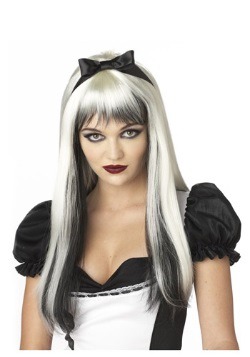 Peluca de Alicia oscura